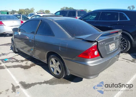 2004 Honda Civic Ex из США, поврежденный, VIN 1HGEM21034L074734